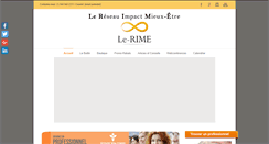 Desktop Screenshot of le-rime.com