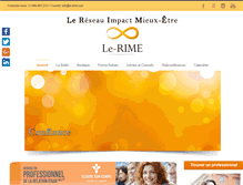 Tablet Screenshot of le-rime.com